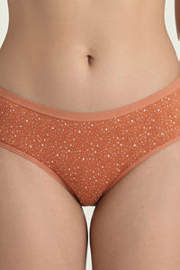 Zivame Regular Rise Full Coverage Hipster Panty (Pack of 3) - Multicolor — thumbnail 9